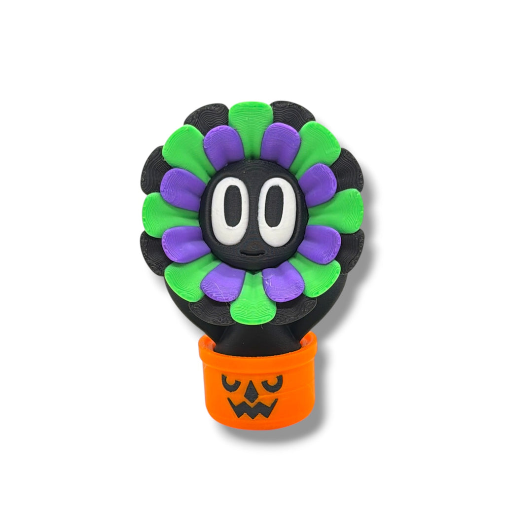 Blob Flowers Limited Halloween Boo Editon – Floral Figurines with Personality - Desk Decor