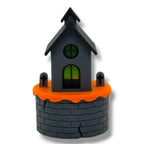 Halloween Theme Micro Tea Light Houses – Cute Desktop Decor