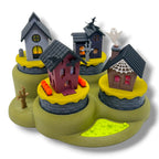 Halloween Micro Tea-Light Village – 4 Haunted Houses & Base – additional product view 2