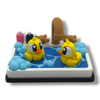 Adorable Rubber Duck Bathtub Scene - Table Top Duckie Decor