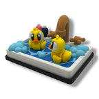 Adorable Rubber Duck Bathtub Scene - Table Top Duckie Decor