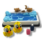 Adorable Rubber Duck Bathtub Scene - Table Top Duckie Decor