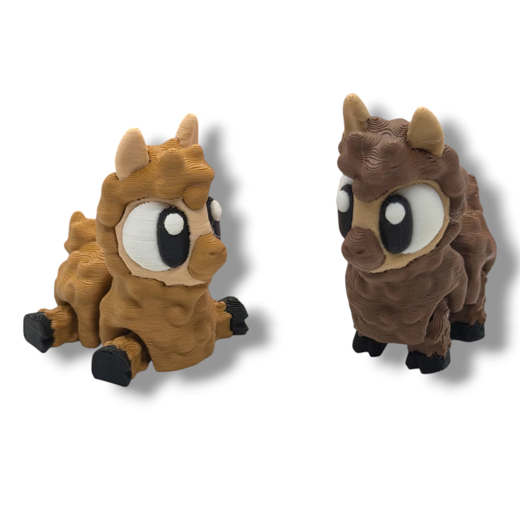 Alpaca Yarn Store Playset – 2 Alpacas Included - Desk Decor