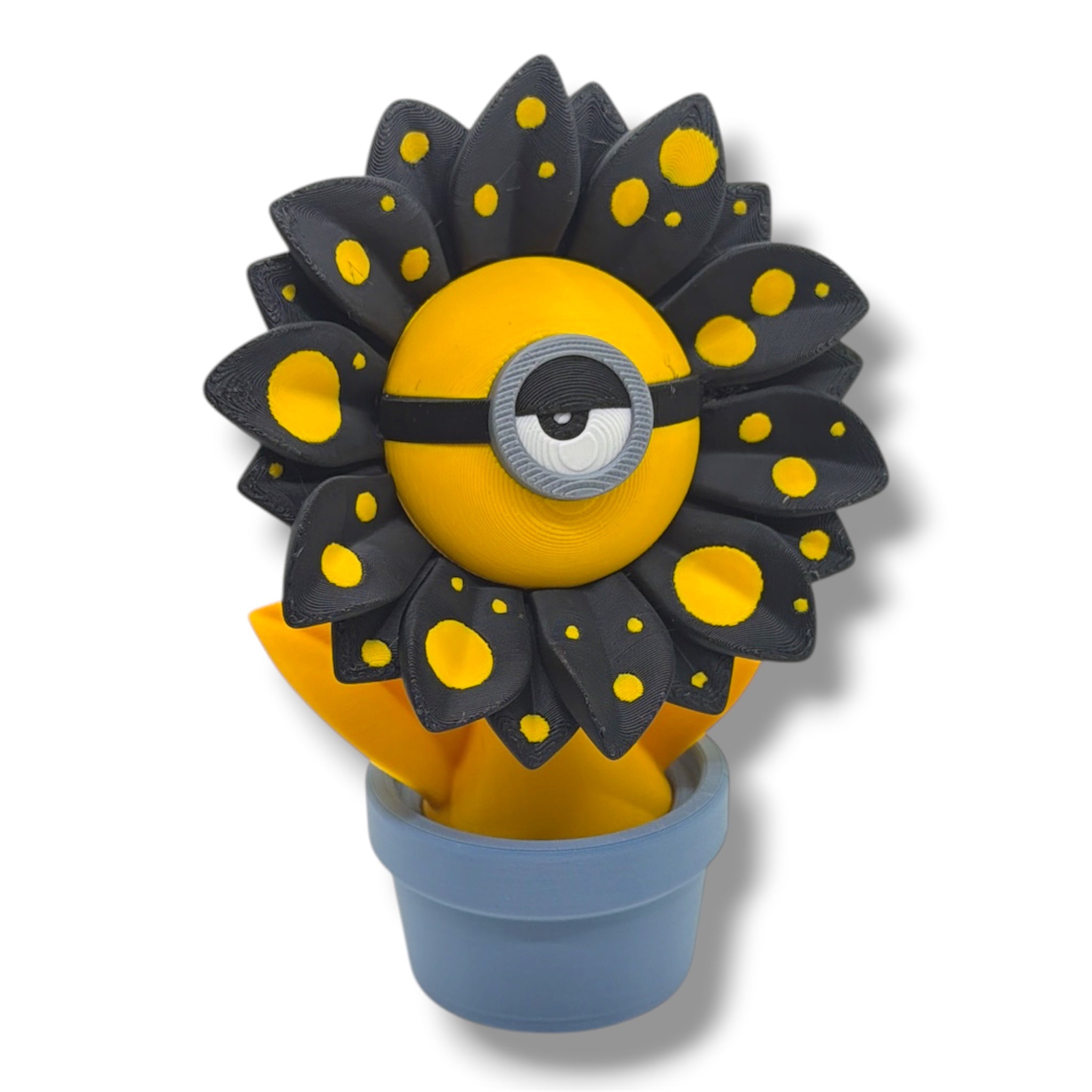6" Minion Flower - Cute Desk Decor