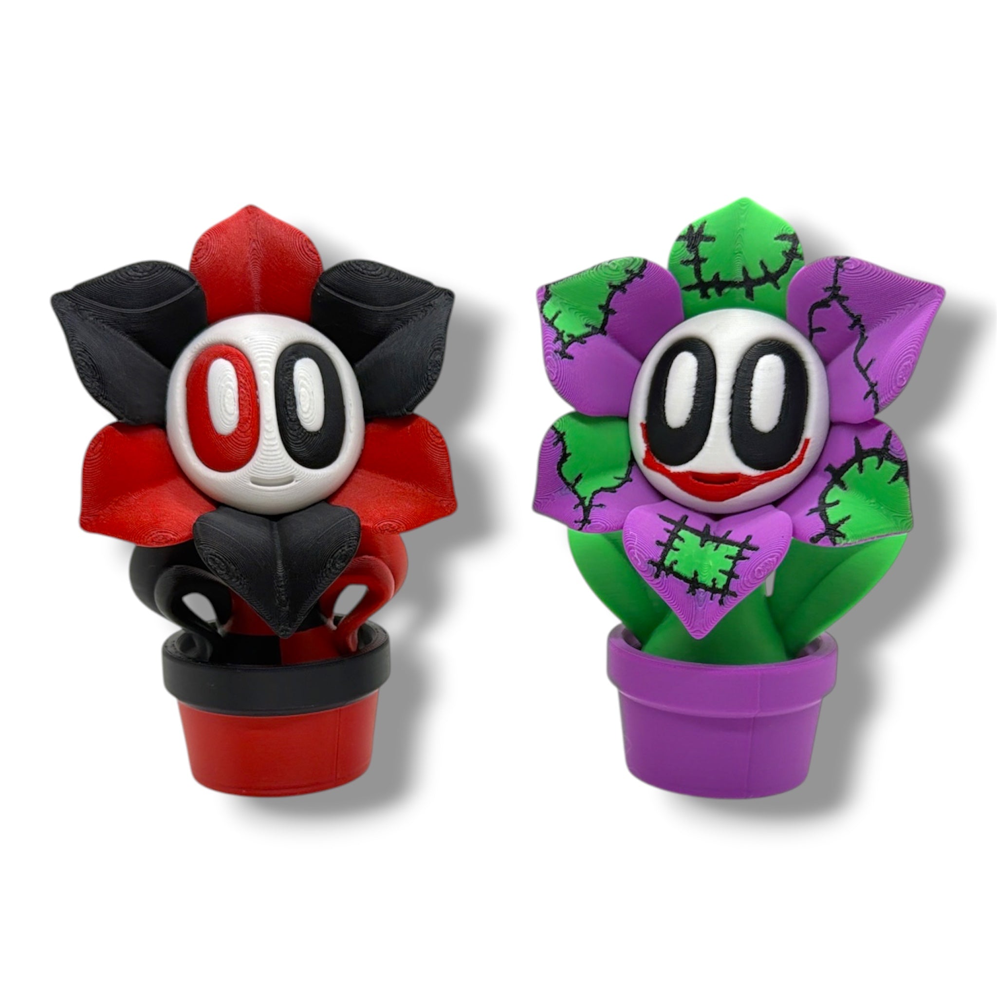 DC Character Flowers - Joker - Harley Quinn