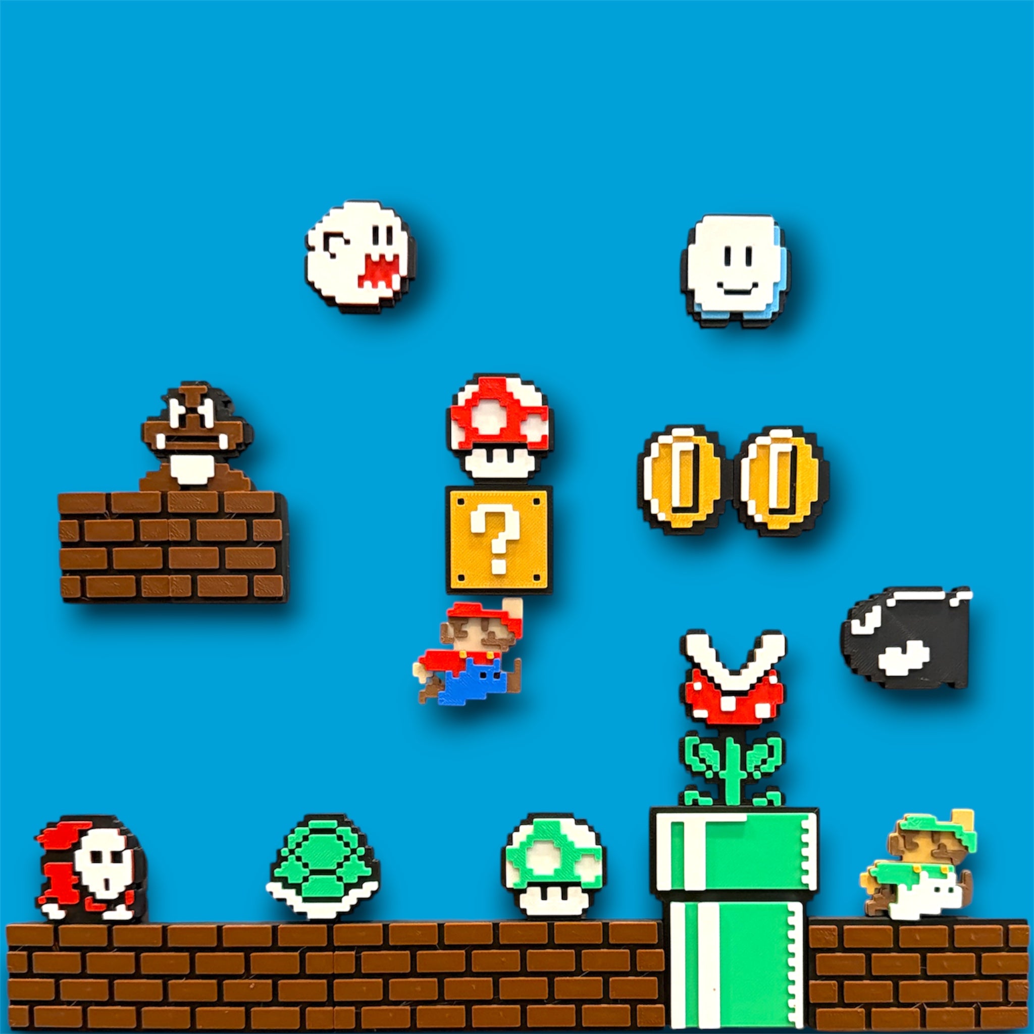 Mario Magnet Set