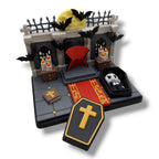 Dracula Castle – Halloween Miniature Scene - Desktop Decor