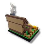 Country House Meadow Cow Set – 2 Cows & 4 Milk Bottles – additional product view 3