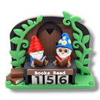 Gnome Sweet Gnome Books-Read Counter – 7-Inch Reading Tracker