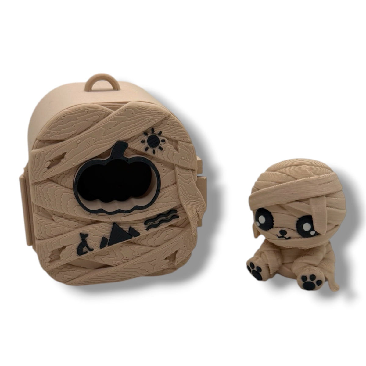 Halloween Pocket Pals – Decorative Mini Figurines with Matching Display Cases