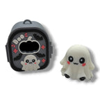 Halloween Pocket Pals – Decorative Mini Figurines with Matching Display Cases