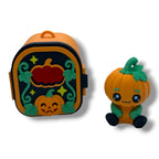 Halloween Pocket Pals – Decorative Mini Figurines with Matching Display Cases