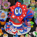 Liberty Bloom Blob Flower – Auction #119 Replacement – main product view