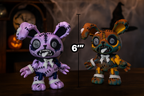 ZomBunny Zombie Stitch Bunny – 6" Collectible Figurines Desktop Decor