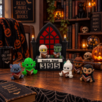Halloween Books Read Counter – 7" Tall Spooky Reading Tracker - Desk Decor