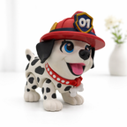 First Responder Puppy Pals – Desk Top Rescue Pup Figurine