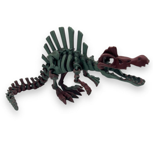 Amazing 9" Spinosaurus Dinosaur - 3d Printed Articulated Figurine Decor Gift
