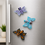 Magnetic Butterfly – Whimsical Fridge Decor