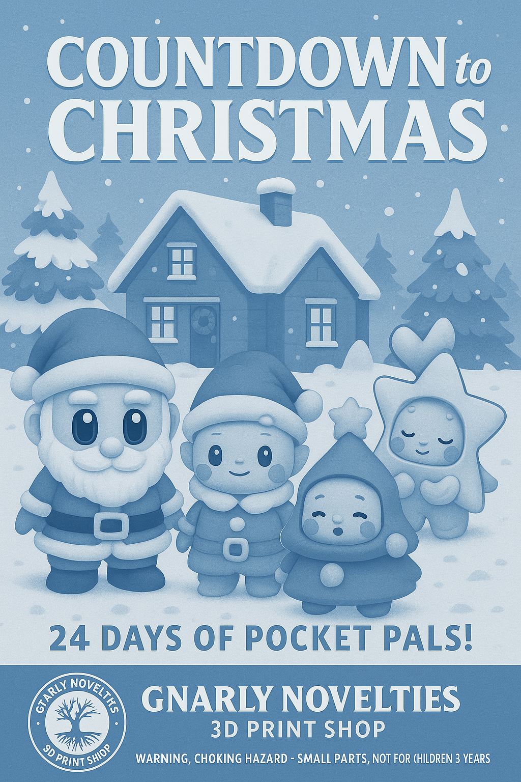🎄 2025 Limited Edition Pocket Pals Advent Calendar