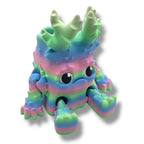 Mythological Yeti & Friends Collection - Warden & Bigfoot 3d Printed Articulated Figurine Decor