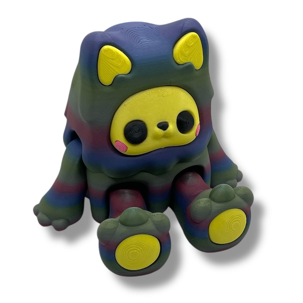 Mythological Yeti & Friends Collection - Warden & Bigfoot 3d Printed Articulated Figurine Decor