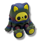 Mythological Yeti & Friends Collection - Warden & Bigfoot 3d Printed Articulated Figurine Decor